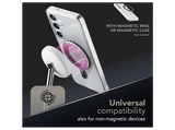 Cargador móvil inalámbrico - CellularLine, Mag Duo 2in1 Wireless Qi2.2, Estación de carga 25 W, Universal, Blanco