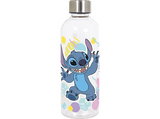 Botella - Sherwood Disney Lilo y Stitch, 850 ml, Plástico libre de BPA, Tapón rosca metálico