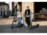 Patinete eléctrico - Segway Ninebot F3, Potencia máx. 1000W, Potencia Nominal 450W, Carga máx. 120 kg, 477 mAh, 25 km/h, Gris y Negro