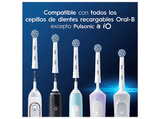 Recambio para cepillo dental - Oral-B Pro Sensitive Clean, Cabezales de recambio, Dientes y encías sensibles, Pack de 12 unidades, Blanco