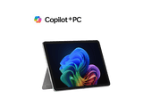 Convertible 2 en 1 - Microsoft Surface Pro Copilot+ PC, 12Táctil, Snapdragon® X Plus, 16GB RAM, 256GB, Adreno™ Onboard Graphics, Windows11H, Platinum