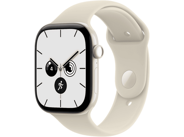 Apple Watch Series 12 (2026), GPS+CEL, 46mm, Caja de cerámica Blanco perla, Correa deportiva Arena, Talla S/M, Siri AI