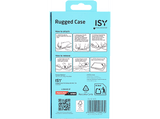 Funda móvil - ISY ISC 6109, Samsung, Galaxy A16 5G, Resistente al agua y golpes, Soporte Plegable Integrado, Negro