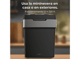 Nevera portátil - Cecotec Bolero TravelCooling 29L D, Inversor de corriente, Capacidad 29 L, Aislamiento espuma PU, Black