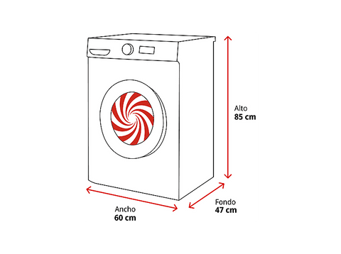 Lavadora carga frontal - LG F4A10S8NDK, 8 kg, 1400 rpm, 8 programas, Grafito Silver