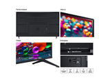 TV LED 75 - LG 75UA75006LA, UHD 4K, Procesador Inteligente α7 AI Processor 4K Gen8, Smart TV, DVB-T2 (H.265), Charcoal Black
