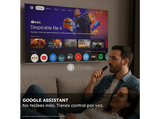 TV LED 50 - Haier H50K85FUX K85F Series , Smart TV (Google TV), HDR 4K, Direct LED, Dolby Audio, Sin marcos, Negro