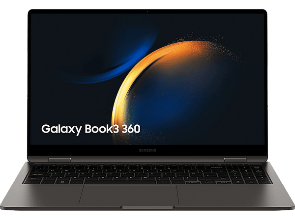 Convertible 2 en 1 - Samsung Galaxy Book3 360, 15.6" WQXGA+,  Intel® Evo™ Rapterlake i7-1360P EVO, 16GB RAM, 512GB SSD, Iris® Xe Graphics, W11H