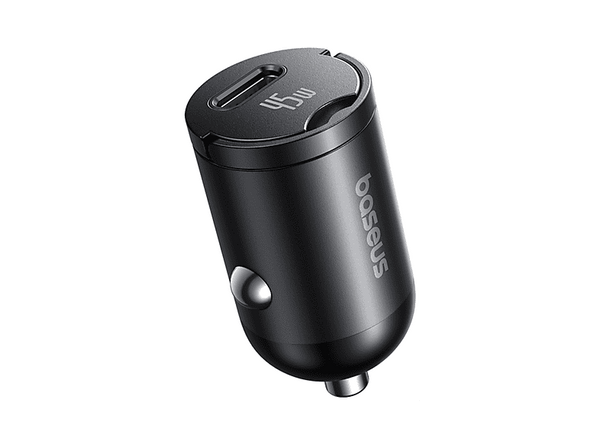 Cargador coche - Baseus PrimeTrip VP2, Universal, 45W, Tipo-C, Con cable 100 cm 60W, Carga rápida, Negro