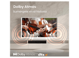 TV QLED 32 - Hisense 32S5Q, Diseño artístico, Modo Arte, Dolby Atmos & DTS X, Blanco
