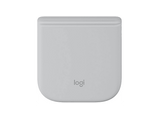 Ratón inalámbrico - Logitech Mobi Fold, Bluetooth-USB, 4000ppp, Multidispositivo, Multisistema, Personalizable, Clic silencioso, Carga rápida, Blanco