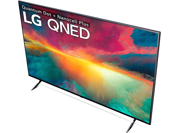 TV QNED 75" - LG 75QNED756RA, UHD 4K, Procesador Inteligente α5  4K Gen6, Smart TV, Azul Ceniza