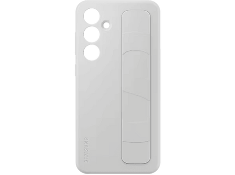 Funda móvil - Samsung EF-GS721CJEGWW, Compatible con Galaxy S24 FE, Soporte, Gris