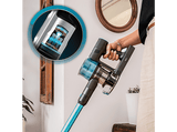 Aspirador escoba - Cecotececotec Conga Rockstar P50, 265 W, 50 min Autonomía, Filtro HEPA, Succión de 80 AW, Negro/Azul