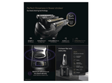 Afeitadora - Braun Series 9 PRO+ Afeitadora Eléctrica 9667CC, Pro SensoAdapt, Centro de limpieza SmartCare, 60 min autonomía, Plata