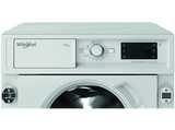 Lavadora secadora integrable - Whirlpool BI WDWG 751482 EU N, 7 kg/5kg, 1400 rpm, 6th Sense, Sin panelar