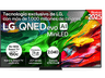 TV QNED 75" - LG 75QNED87A6B, UHD 4K, Procesador Inteligente α8 AI Processor 4K Gen2, Smart TV, DVB-T2 (H.265), Ashed Blue