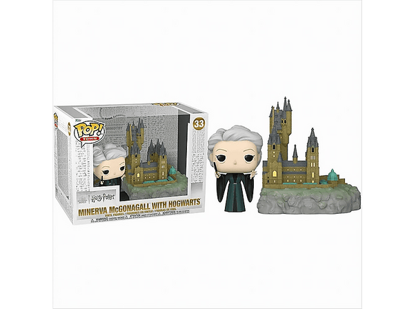 Figura Funko Pop! - Minerva McGonagall con castillo Hogwarts, Harry Potter