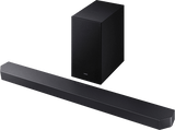 Barra de sonido - Samsung HW-Q600F/ZF, Bluetooth, Inalámbrico, 380 W, Subwoofer y Dolby Atmos inalámbrico, 3.1.2 canales, Negro