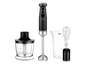 Batidora de mano - Ufesa Mars 1200 Max, 1200 W, Totalmente variable, Función Turbo, Plata y Negro