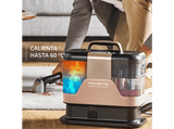 Aspiradora de tapicerías - Rowenta Clean It Hot & Cold IN7021, Limpiatapicerías, 1150 W, Succión de hasta 13 kPa, Limpieza en caliente y frío, Bronce