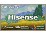 TV QLED 55" - Hisense Canvas 55S7NQ, UHD 4K, Quad Core MT9618, Smart TV, DVB-T2, Marco StyleSwap, Aluminio