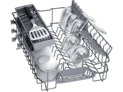 Lavavajillas - BALAY 3VN4031BA, 10 servicios, 4 programas, Extrasilencio, Aquastop, Home connect, Pausa y carga, 44.8 cm, Blanco