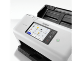 Escáner - Brother ADS4700W, 600 x 600 ppp, 40 ppm, Wi-Fi, Hasta 80 páginas, Táctil, Negro y blanco