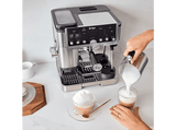 Cafetera express - Ninja Luxe Café Pro, 9 bar, 1650 W, Sistema de doble espuma, 29 configuraciones de bebidas, Plata