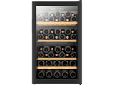 Vinoteca - Climadiff CLS52B1, 52 Botellas, Puerta de Vidrio templado con doble Acristalamiento, De 5-20°C, Negro