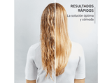 Cepillo alisador - Rowenta Powerstraight Air UB5920F0, 500 W, 2 en 1, 3 temperaturas, Cabello húmedo, mojado y seco, Negro