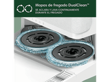 Robot friegasuelos - iRobot Roomba® Plus 405 Combo, 295 ml Depósito Polvo, 3l Depósito Agua Base, 3h Autonomía, Blanco
