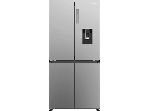 Frigorífico americano- Haier Cube 83 Series 3 HCR3818EWMM, No Frost, 463 l, 181.5 cm, Motor Inverter, Dispensador de agua, Air Surround, Inox