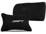 Silla gaming - Drift gaming DR110, Tela, Reposabrazos 4D, Alta transpiración, Hasta 150 kg, Negro