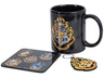 Pack Merchandising - Pyramid International, Harry Potter: Escudo colorido, Taza + Llavero +Posavasos