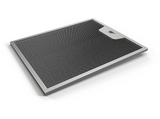 Campana - Balay 3BC663MX, Decorativa, inox, iluminación LED, 380 m³/h, filtro aluminio lavable