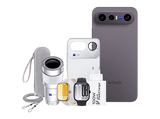 Móvil - vivo Bundle X300 FE, Luxe Black, 512 GB, 12 GB RAM, 6.31 AMOLED, Snapdragon® 8 Gen 5 Mobile, 6500 mAh, Incluye WATCH GT 2