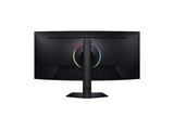 Monitor gaming - Samsung Odyssey G75F LS40FG756EUXEN , 40  UHD 4K, 180 Hz, 1 ms, VA (Alineación Vertical), Pantalla Curva, Peana ergonómica, Negro