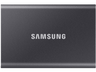 Disco duro externo 1 TB - Samsung T7 MU-PC1T0T/WW, SSD, Hasta 1050 MB/s, USB 3.2 Gen.2 (10Gbps), Gris