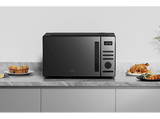 Microondas con grill - Candy CMW725GDB 011, 850 W, 5 niveles, Wi-Fi hOn, 25 l, Negro
