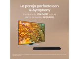 Barra de sonido - Samsung HW-S60D/ZD, Bluetooth, Modo mejora de voz, Dolby Atmos inalámbrico, Negro