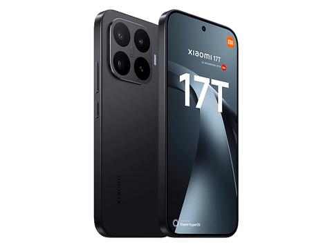 Móvil - Xiaomi 17T, Negro, 256GB, 12GB RAM, 6.59