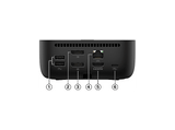 Docking station - HP USB-C de 100 W G6, Iluminación LED RGB, Negro