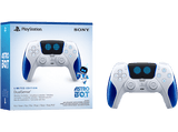 Mando PS5 - Sony DualSense® ASTRO BOT™ Edición Limitada, Para PlayStation, Inalámbrica, Bluetooth, USB-C, Blanco y Azul