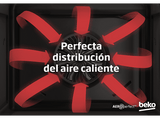 Horno - Beko BBCM12300X, Multifunción, Limpieza por vapor, 48 l, 59.4 cm, Inox