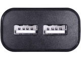 Cargador para móvil - OK. OZB-523, Universal, Entrada doble, Negro
