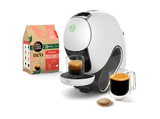 Cafetera de cápsulas - Krups NESCAFÉ® Dolce Gusto® NEO, 15 bar, 1 l, 1600 W, Capsulas de papel, SmartBrew, Reconocimiento de bebidas, Blanco