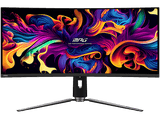 Monitor gaming - MSI MPG 341CQPX QD-OLED, 34.18 UWQHD, 240 Hz, 0.03 ms GTG, OLED, Curvo, G-Sync Compatible, DisplayHDR True Black 400, Negro