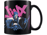 Taza - Pyramid League of Legends - Jinx, 350 ml, Negro