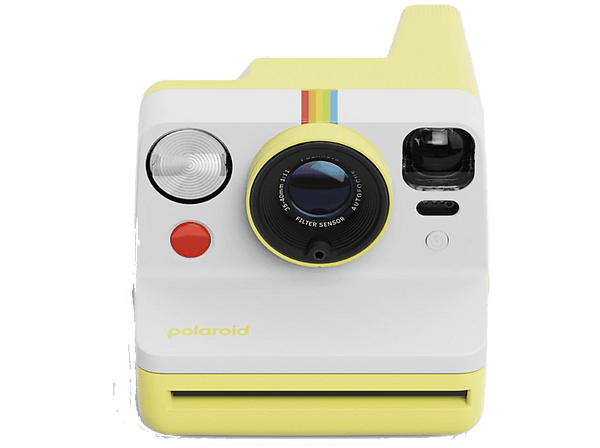 Cámara instantánea - Polaroid Now Generation 3, Temporizador automático, Flash preciso, Amarillo